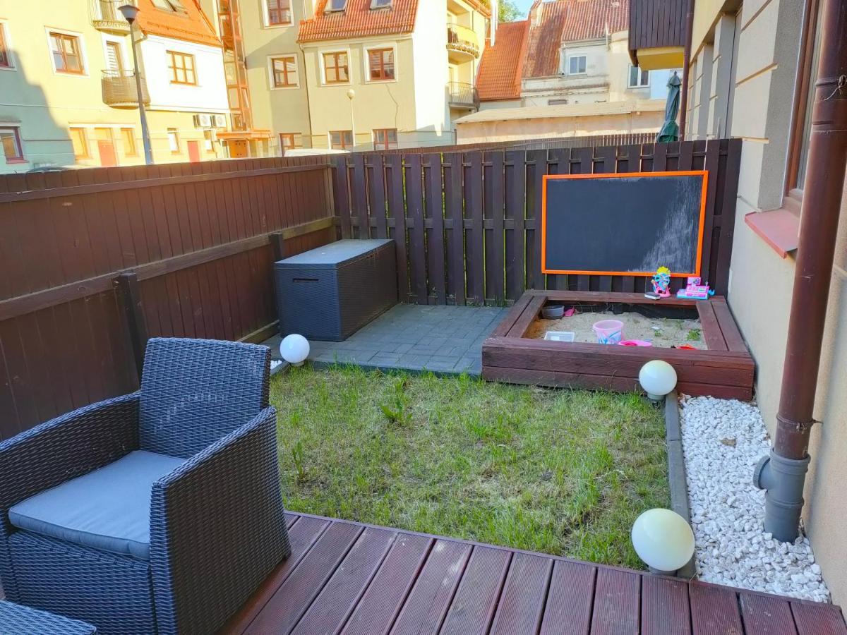Apartament Rodzinny Z Ogrodkiem W Centrum Gizycka Gizycko Bagian luar foto