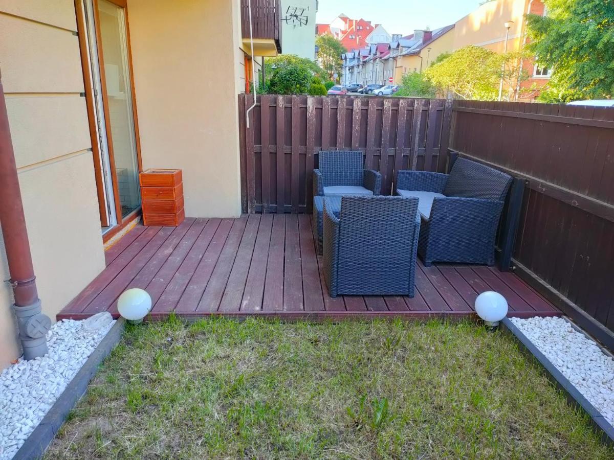 Apartament Rodzinny Z Ogrodkiem W Centrum Gizycka Gizycko Bagian luar foto